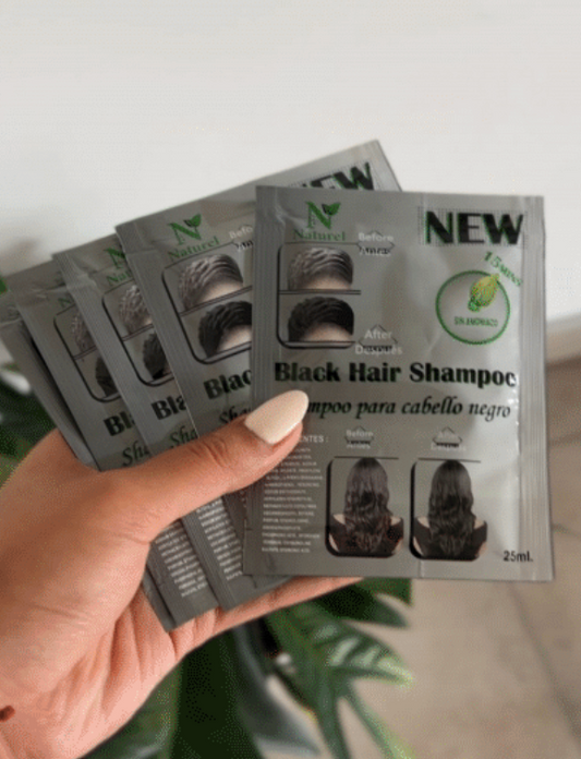 Shampoo Anticanas Negro Natural