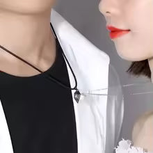 Cadena de Corazón Para Parejas