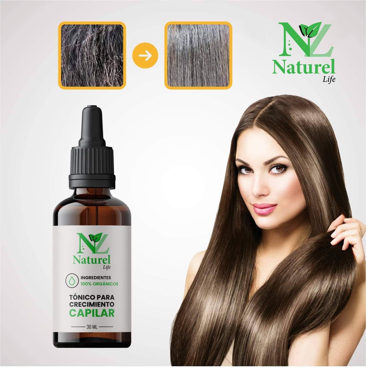 Formula capilar anticaída de cabello